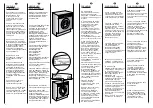 Preview for 2 page of Candy CDB 134 User Instructions