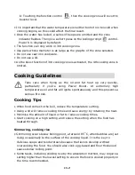 Preview for 22 page of Candy CFI 82 Instruction Manual