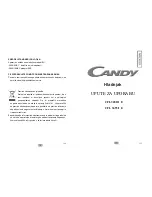 Preview for 64 page of Candy CFL 3650/1 E User Manual