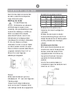 Preview for 9 page of Candy CFM 14502S User Manual