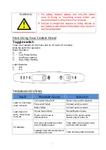 Preview for 9 page of Candy CFT610/4N Instruction Manual