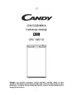 Preview for 84 page of Candy CFU 195/1 E Instruction Manual