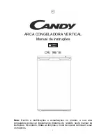 Preview for 96 page of Candy CFU 195/1 E Instruction Manual