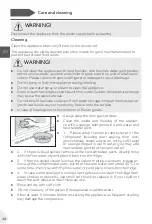 Preview for 14 page of Candy CHASD4351EWC User Manual