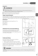 Preview for 63 page of Candy CHASD4351EWC User Manual