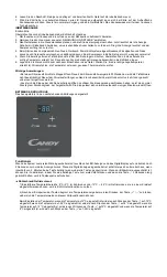 Preview for 23 page of Candy CMCH 100 D Instruction Manual