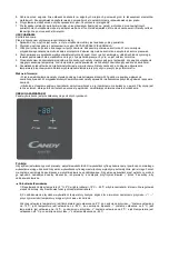 Preview for 77 page of Candy CMCH 100 D Instruction Manual