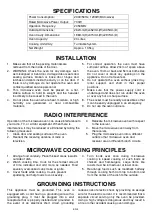 Preview for 15 page of Candy CMW 2070DW Instruction Manual