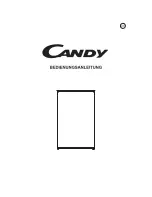 Preview for 32 page of Candy CRU 160 E Instruction Manual