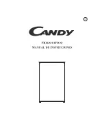 Preview for 63 page of Candy CRU 160 E Instruction Manual