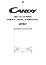 Preview for 30 page of Candy CRU 164/1 Operation Manual