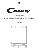 Preview for 29 page of Candy CRU 164/1 User'S Operation Manual