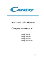 Preview for 337 page of Candy CUQS 58EW User Manual