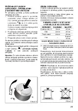 Preview for 205 page of Candy DOMINO Series Instructions For Use Manual