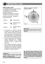 Preview for 230 page of Candy DOMINO Series Instructions For Use Manual