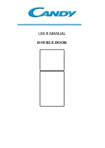 Candy DOUBLE DOOR User Manual preview