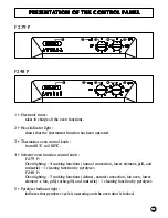 Preview for 9 page of Candy F 279 P Instructions For The Use And Installation