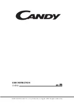 Candy FC7D415NX User Instruction preview