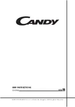 Candy FCP405N/E User Instructions preview