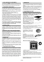 Preview for 39 page of Candy FCP615WXL/E1 User Instructions