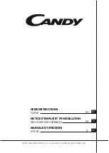 Candy FCT615X/1 User Instructions preview