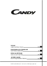 Preview for 1 page of Candy FCT825WXL User Instructions