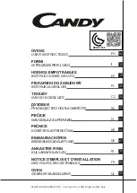 Candy FCXP825X User Instructions preview