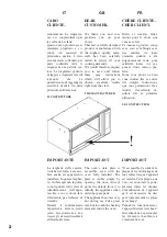 Preview for 2 page of Candy FNP319/1X/E Installation - Use - Maintenance