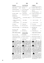 Preview for 4 page of Candy FNP319/1X/E Installation - Use - Maintenance