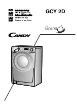 Preview for 81 page of Candy Grand Comfort GCY 2D User Instructions