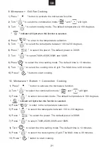 Preview for 22 page of Candy MEC44TX User Instructions