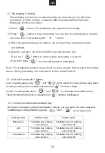 Preview for 24 page of Candy MEC44TX User Instructions