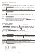 Preview for 16 page of Candy MIG1730DX User Instructions