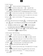 Preview for 18 page of Candy MIG440VTX User Instructions