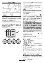 Preview for 10 page of Candy TRIO Instructions For Use And Installation