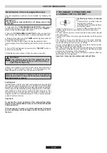 Preview for 14 page of Candy TRIO Instructions For Use And Installation