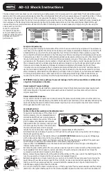 Cane Creek AD-12 Shock Instructions preview