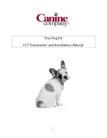 Canine Innovations Invisible Fence ICT 801 Installation Manual preview