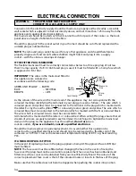 Preview for 34 page of Cannon 10410G Use And Installation Instructions