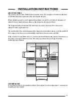 Preview for 31 page of Cannon 10545G Use And Installation Instructions