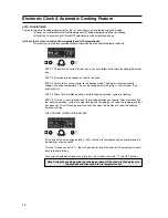 Preview for 18 page of Cannon 110cm Free Standing Gas Cooker C110DPX Instructions For Installation And Use Manual