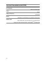 Preview for 28 page of Cannon 110cm Free Standing Gas Cooker C110DPX Instructions For Installation And Use Manual