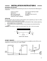 Preview for 31 page of Cannon CHICHESTER 10420G Use And Installation Instructions