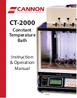 Cannon CT-2000 Instruction & Operation Manual preview