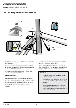 Preview for 16 page of Cannondale Synapse HM Owner'S Manual Supplement