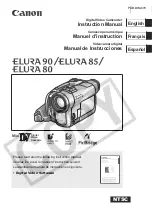 Canon 0273B001 - Elura 90 Camcorder Instruction Manual preview