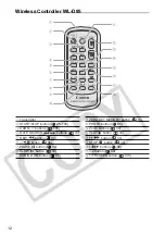 Preview for 12 page of Canon 0273B001 - Elura 90 Camcorder Instruction Manual