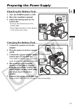 Preview for 13 page of Canon 0273B001 - Elura 90 Camcorder Instruction Manual