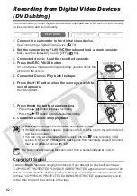 Preview for 82 page of Canon 0273B001 - Elura 90 Camcorder Instruction Manual