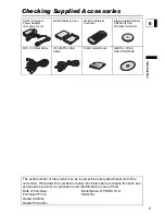 Preview for 9 page of Canon 0286B001 - Optura S1 Camcorder Instruction Manual